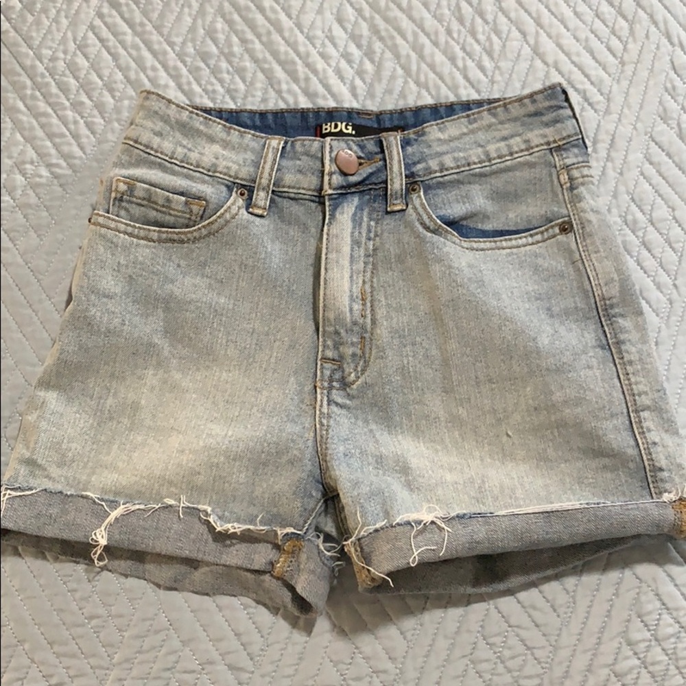 Denim shorts